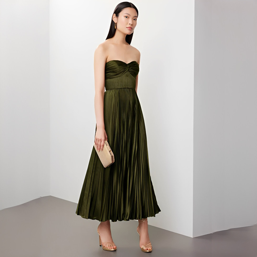 Alenya - Vestido Elegante de Top Tubo