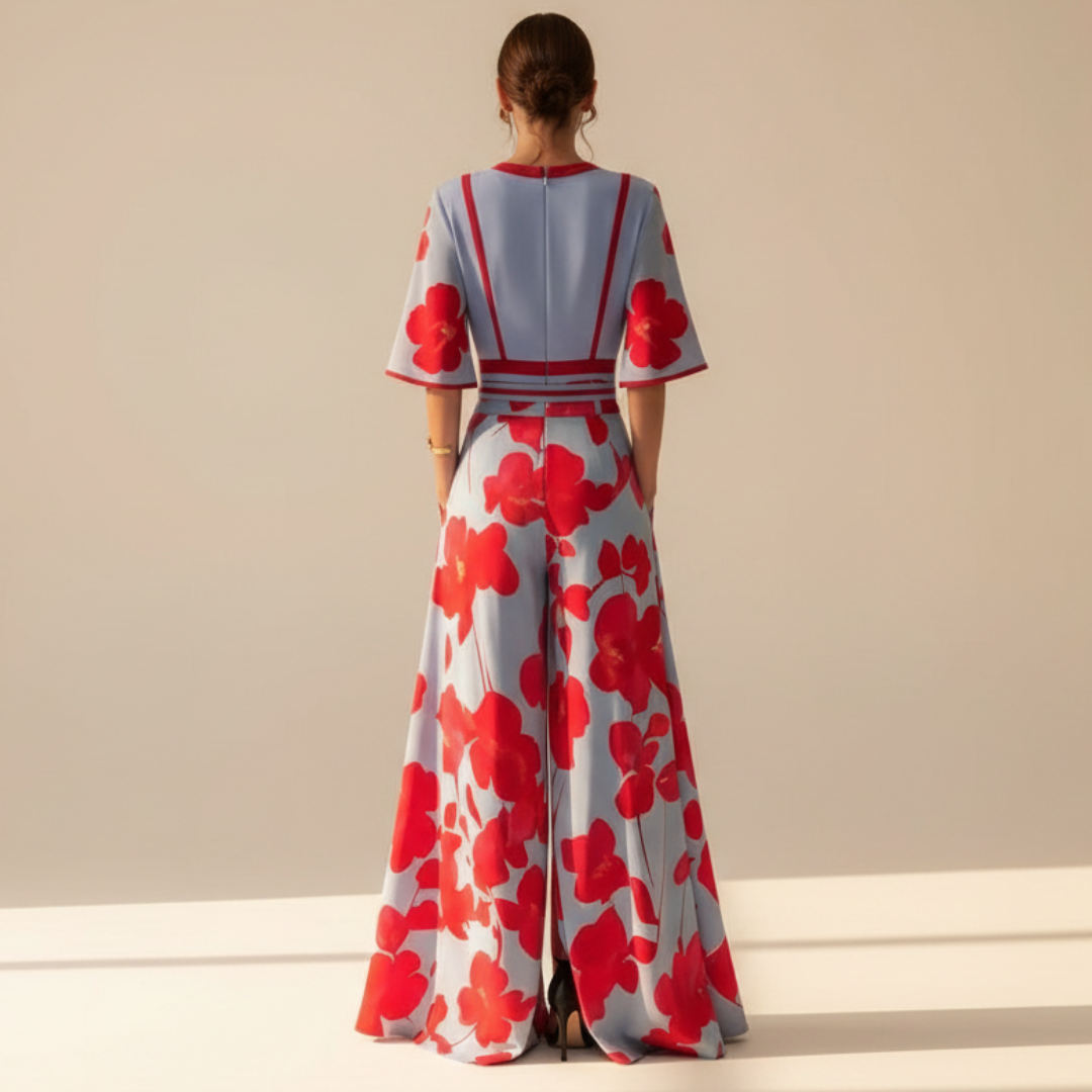 Gianna - Vestido Maxi Estiloso con Cuello en V