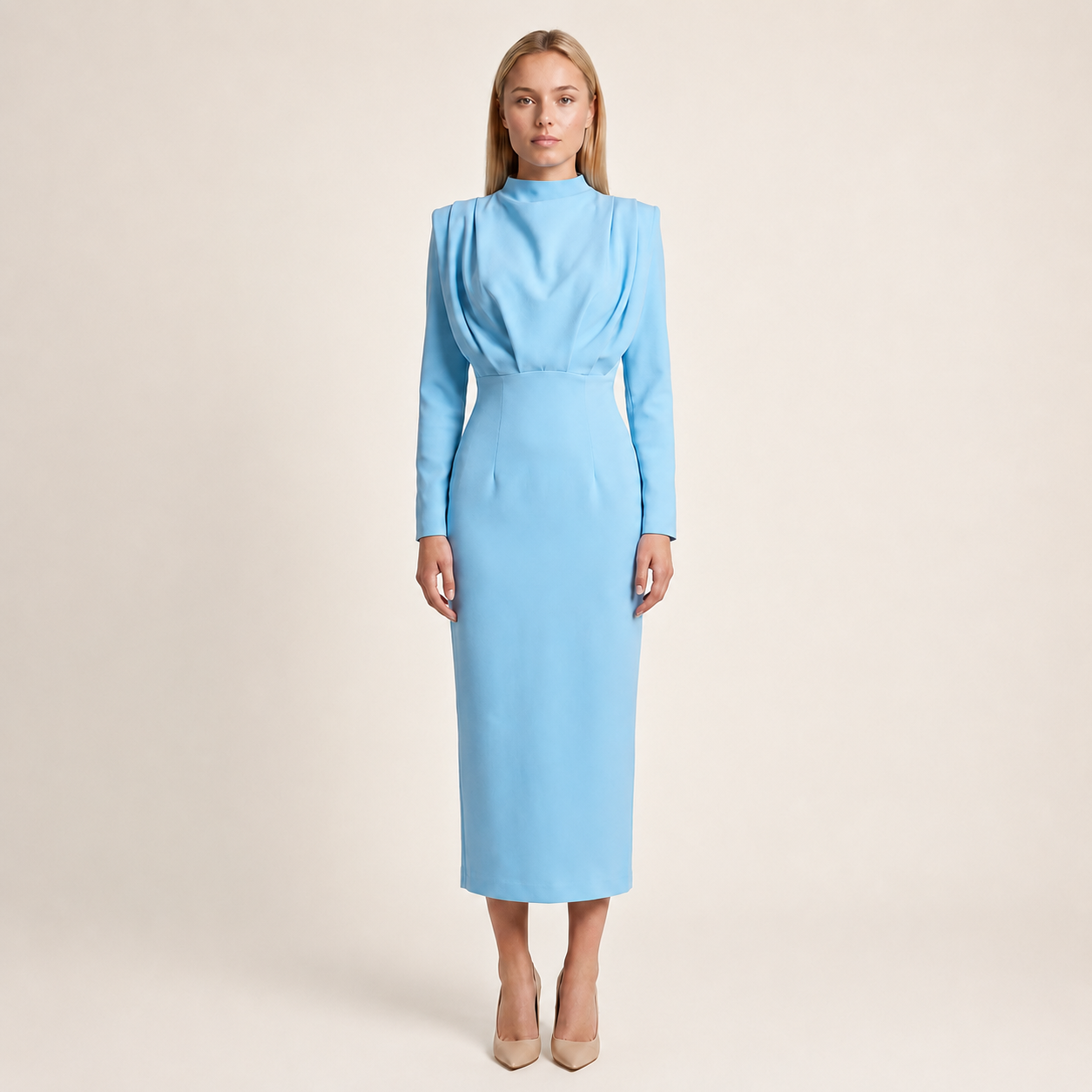 Darby - Vestido de Manga Larga a la Moda
