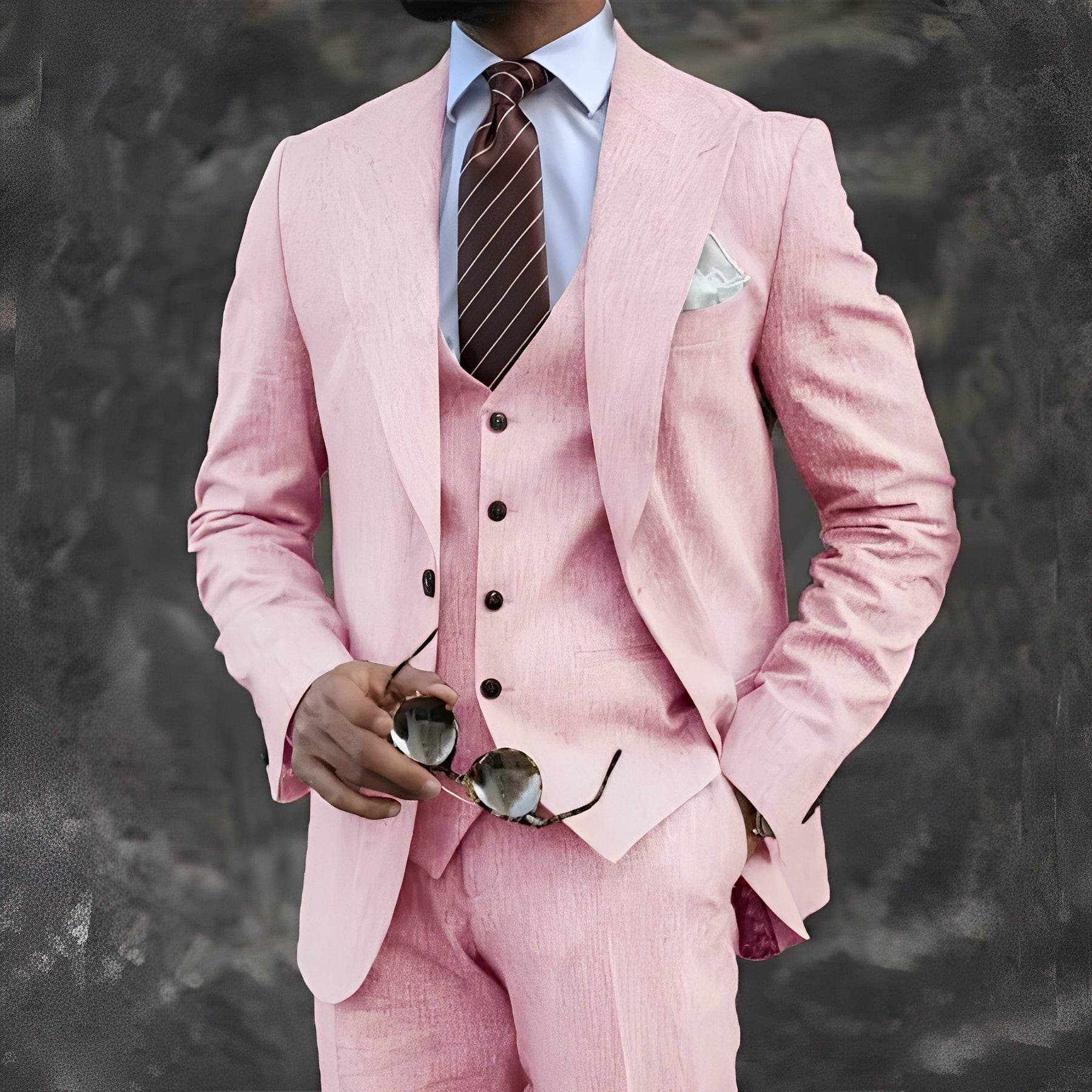 Elwyn - Traje elegante de tres piezas