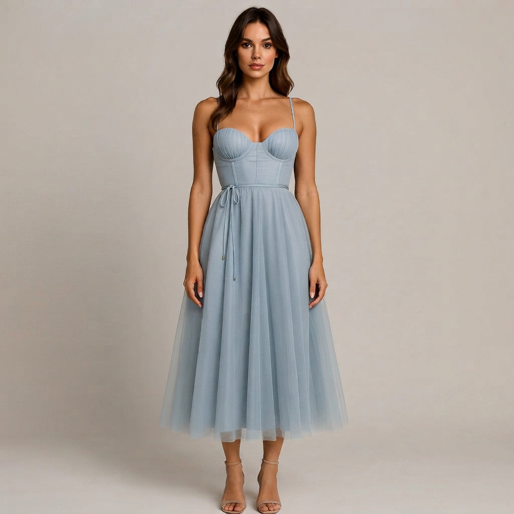 Cynthia - Vestido Midi Elegante y Chic