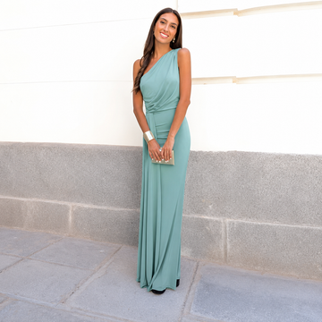 Mallory - Vestido Elegante de Un Solo Hombro