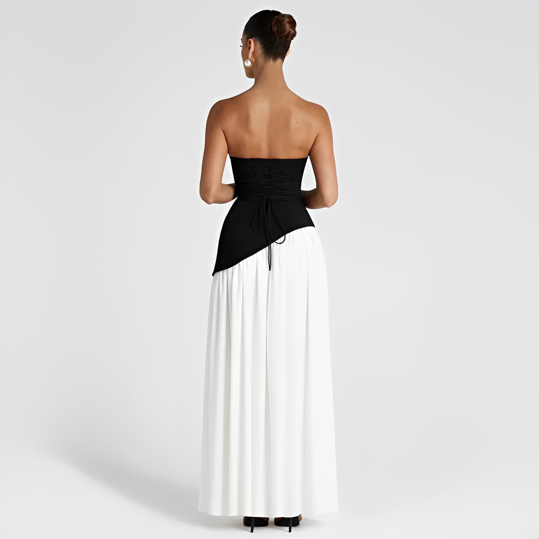 Zadie - Vestido Elegante sin Tirantes