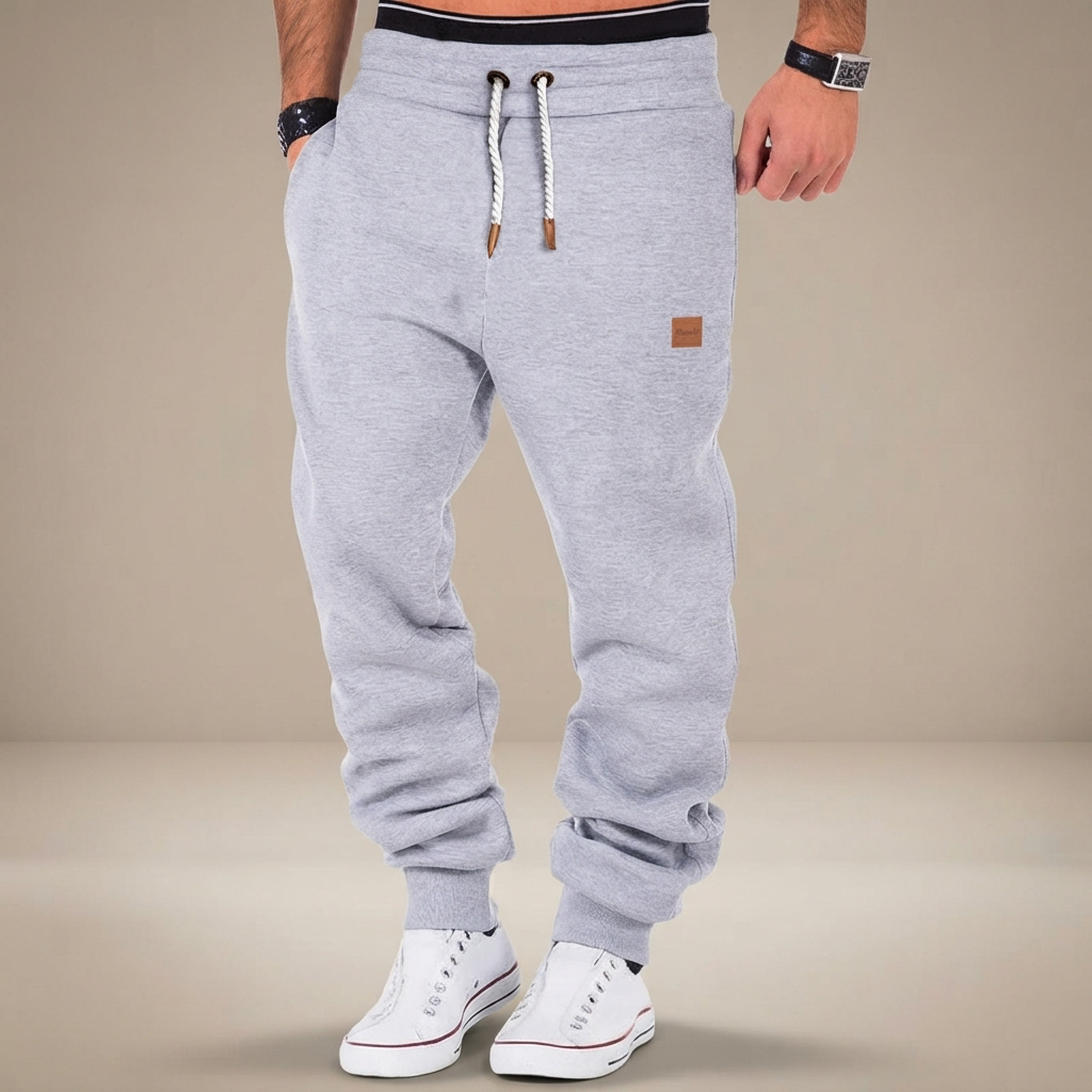 Devin - Pantalones con Cintura Elástica y Cordón
