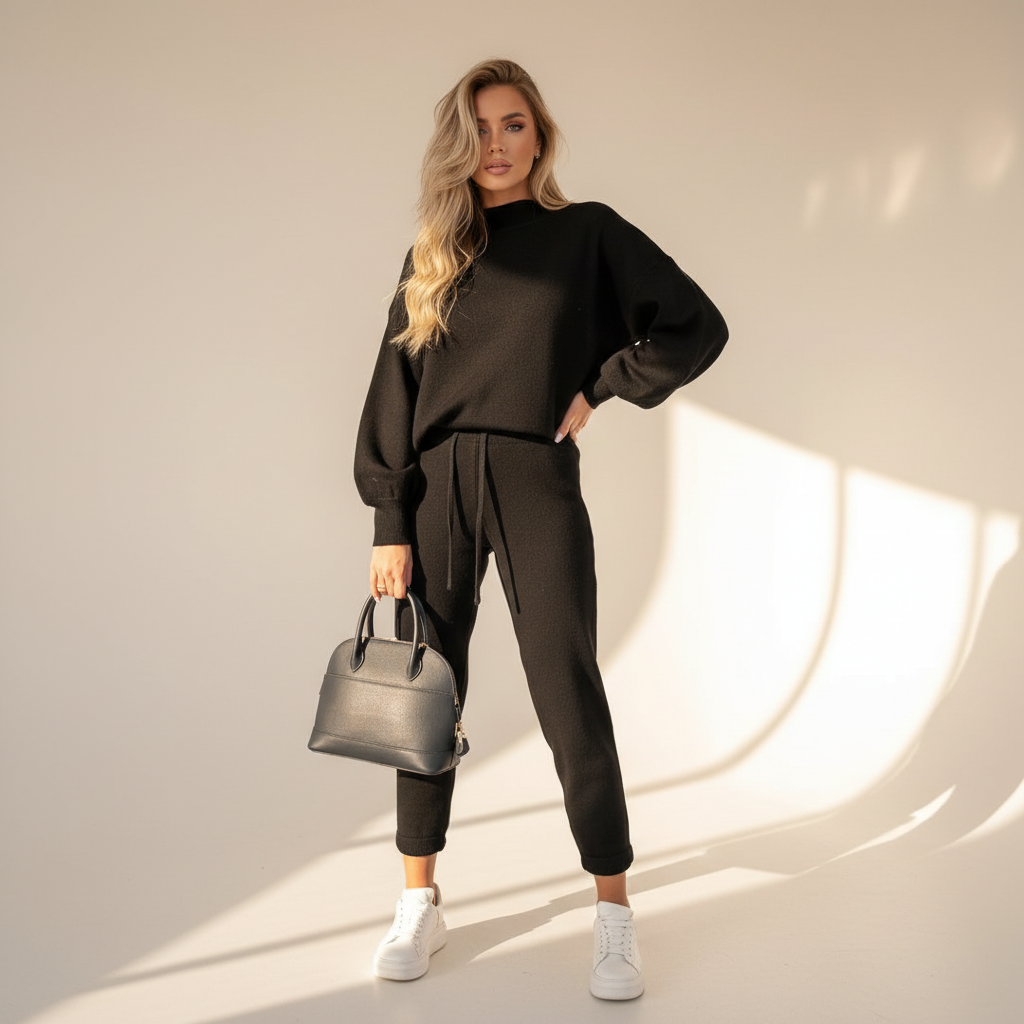 Gwenette - Conjunto de Pantalones Casuales y Cómodos