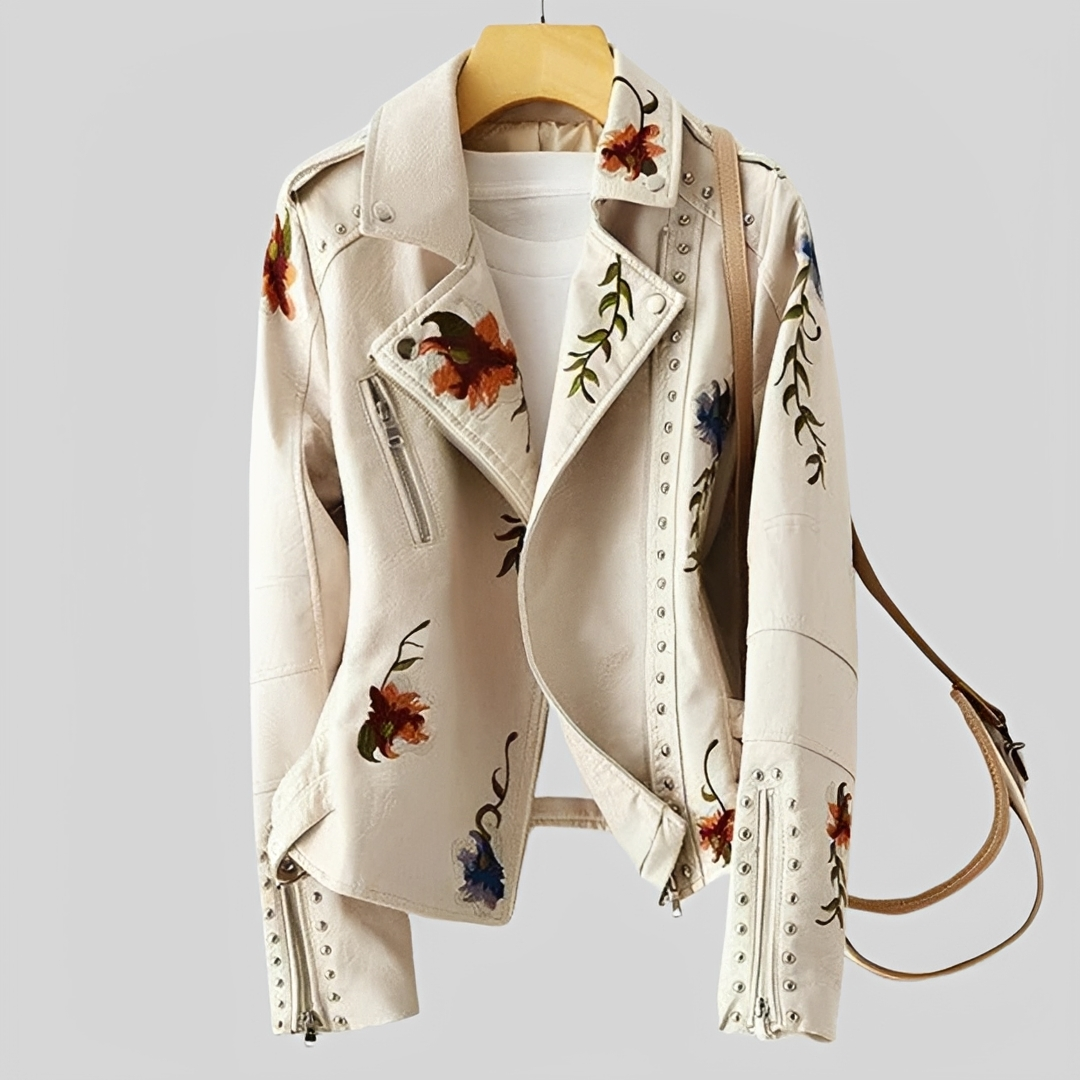 Zoey - Chaqueta Vintage Bordada