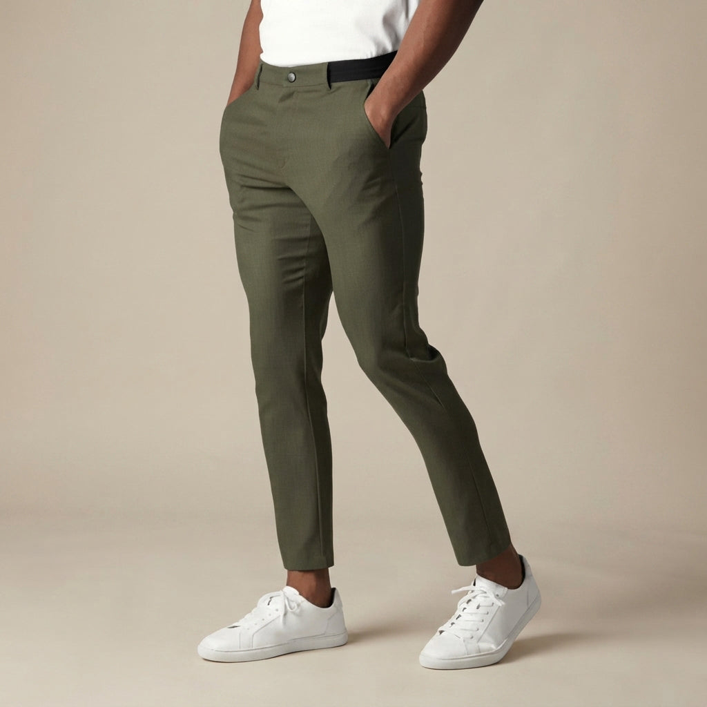 Benyamin - Pantalones Casual de Corte Ajustado