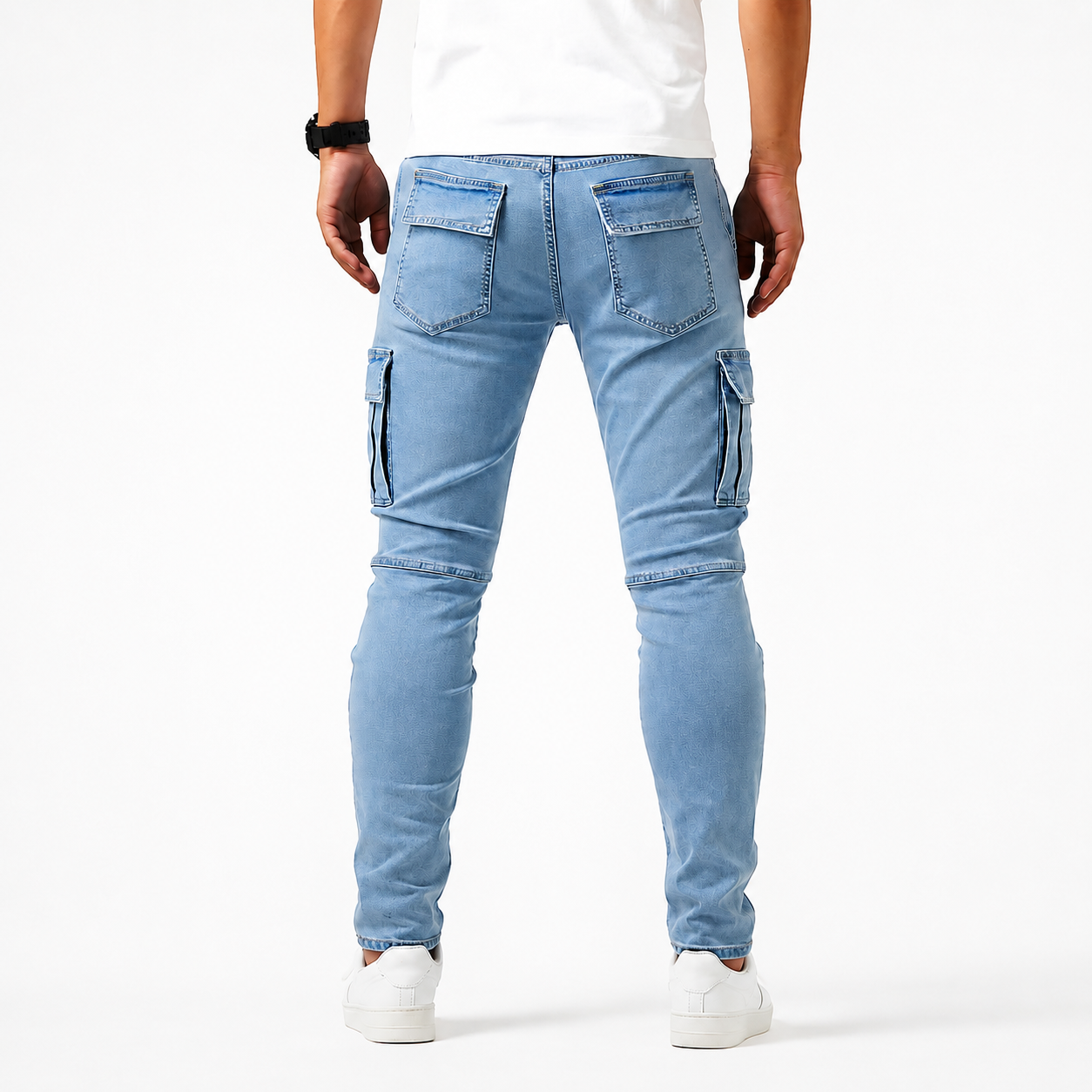 Zilton - Pantalones Cargo Ajustados Casuales