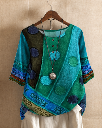 Ferlisha - Blusa Estilosa y Suelta