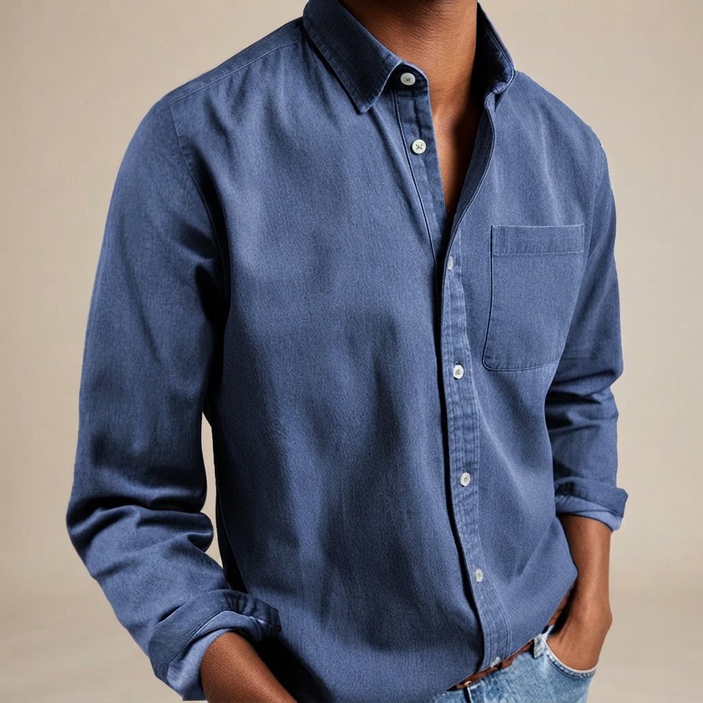 Wynford - Camisa Casual con Botones