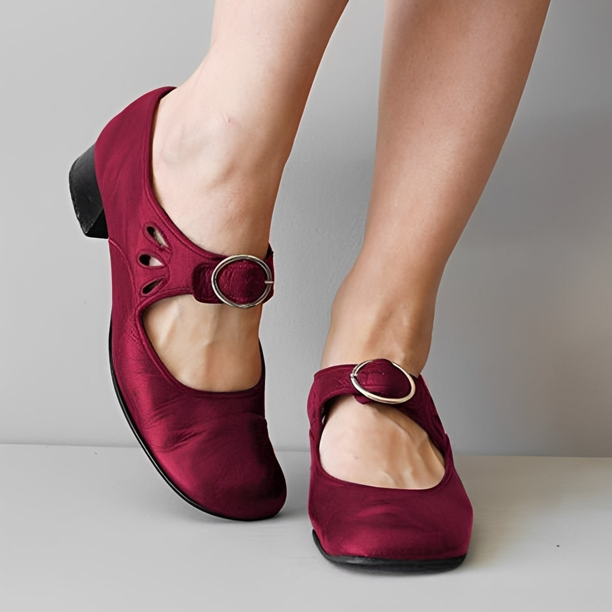 Navie - Sandalias Casuales de Punta Redonda