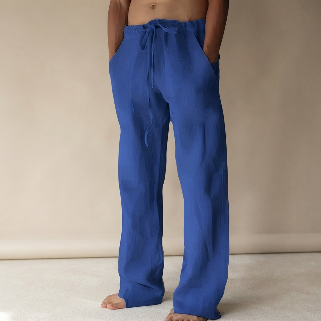 Arthur - Pantalones de pierna ancha para hombre