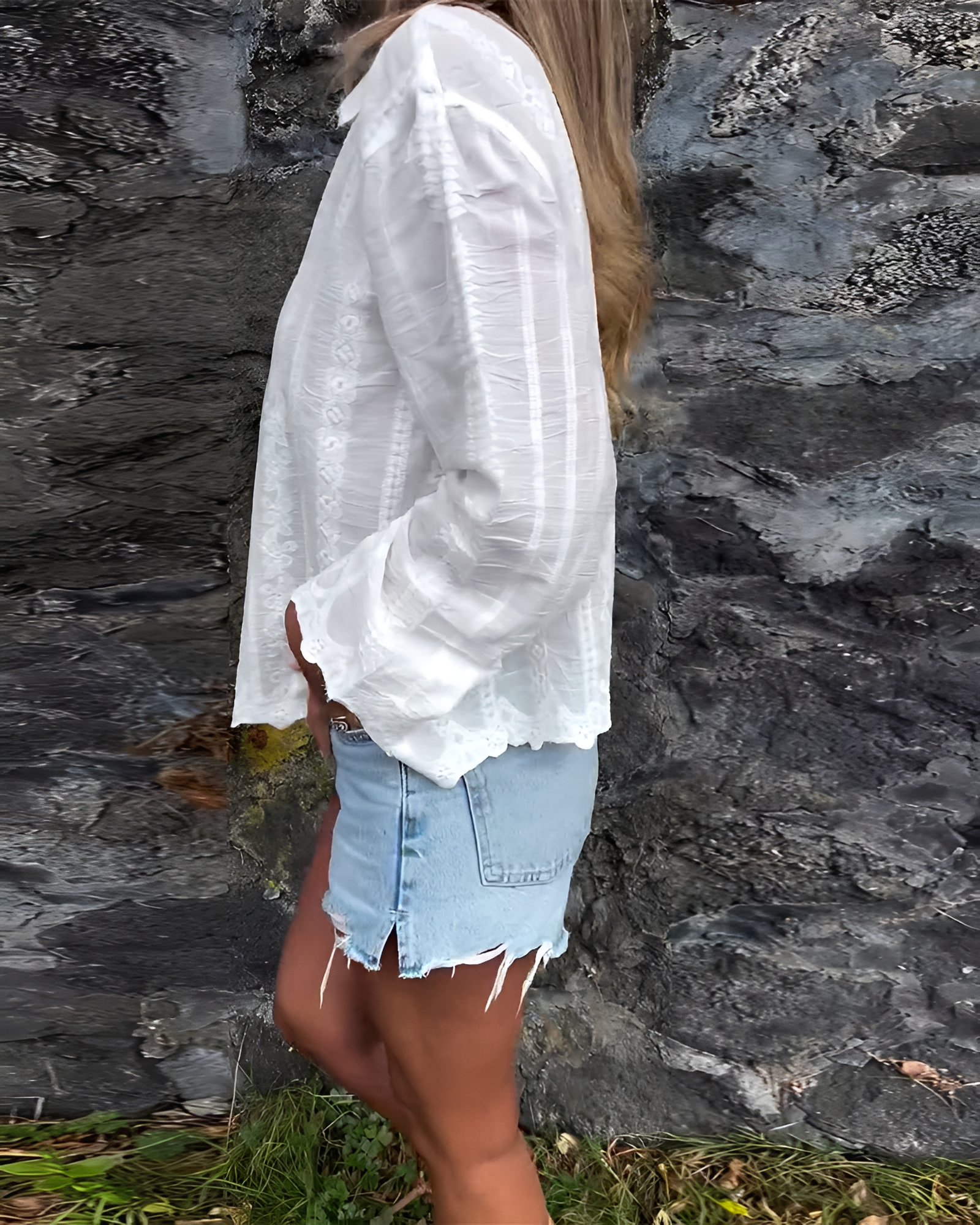 Sumayah - Camisa Bordada con Estilo