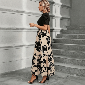 Astrid - Vestido Falda Floral Estiloso
