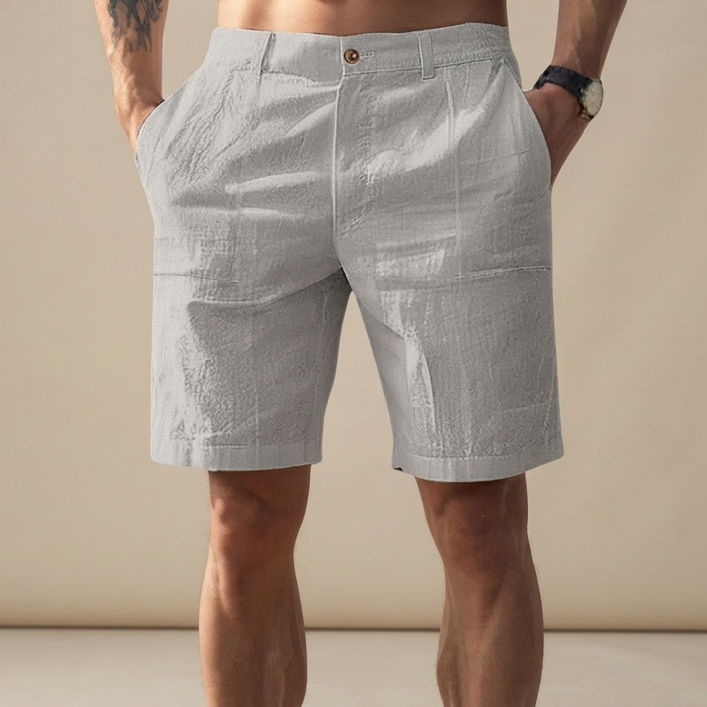 Mike - Pantalones Cortos Rectos Casuales