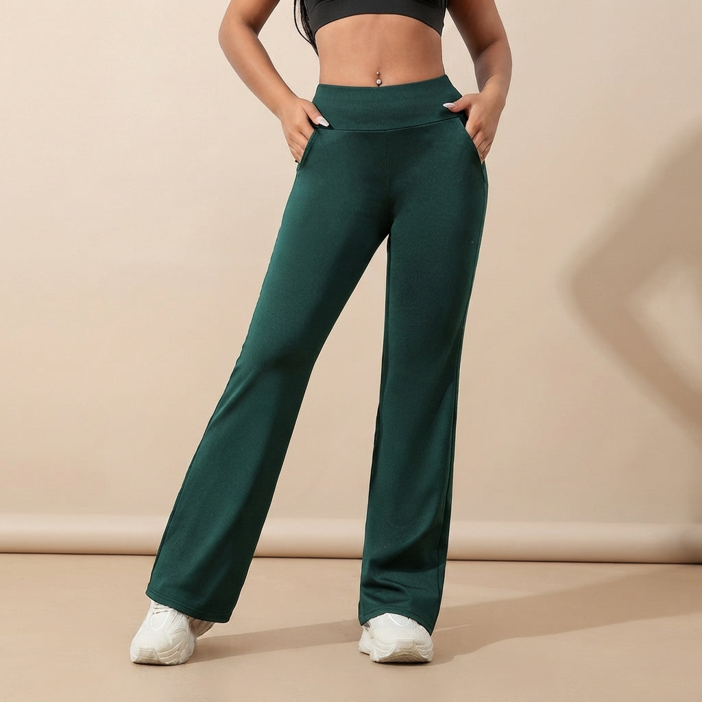 Llian - Pantalones Cómodos de Pierna Ancha