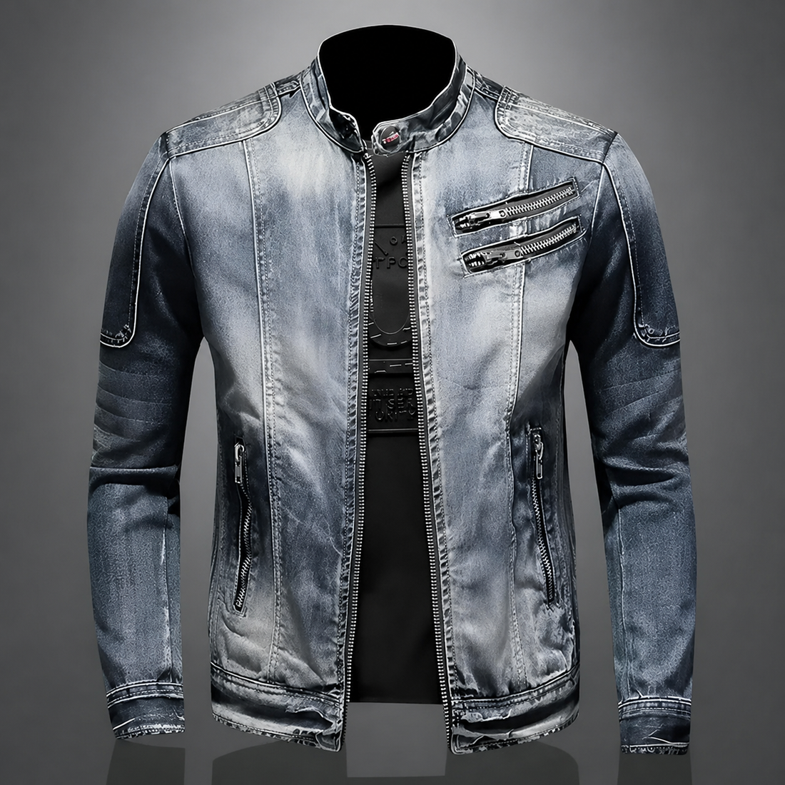 Ismael - Chaqueta con Cremallera Elegante