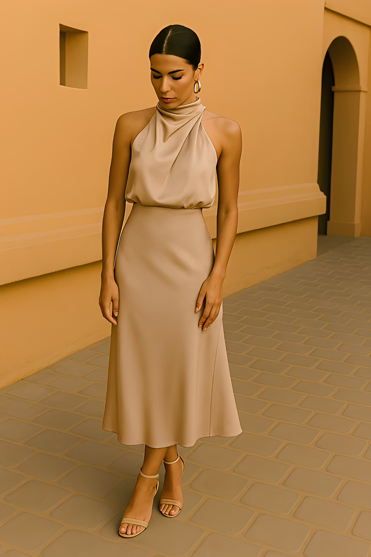 Selina - Vestido Elegante sin Mangas