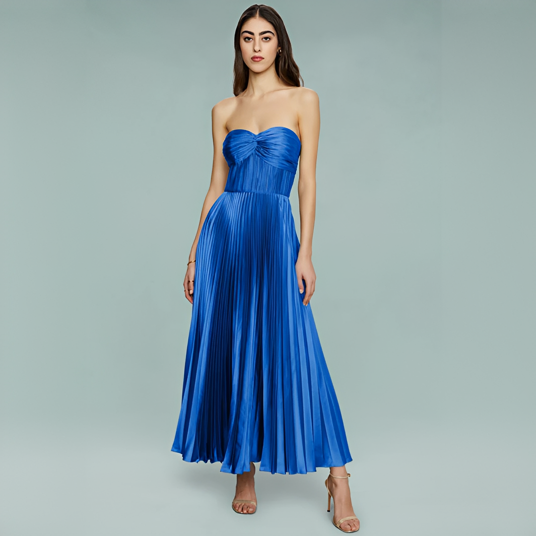 Alenya - Vestido Elegante de Top Tubo