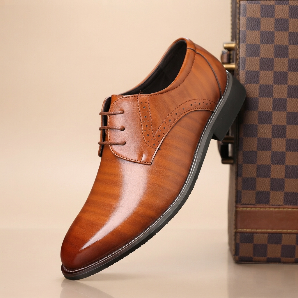 Tristan - Zapatos Formales Cómodos con Cordones