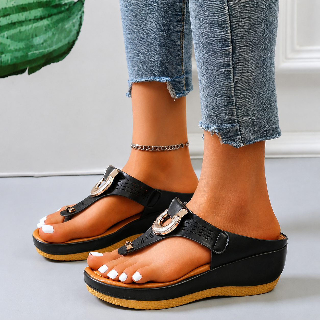 Delonda - Sandalias Elegantes y Chic