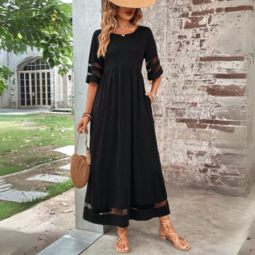Amandine – Vestido elegante con efecto que oculta el barriga