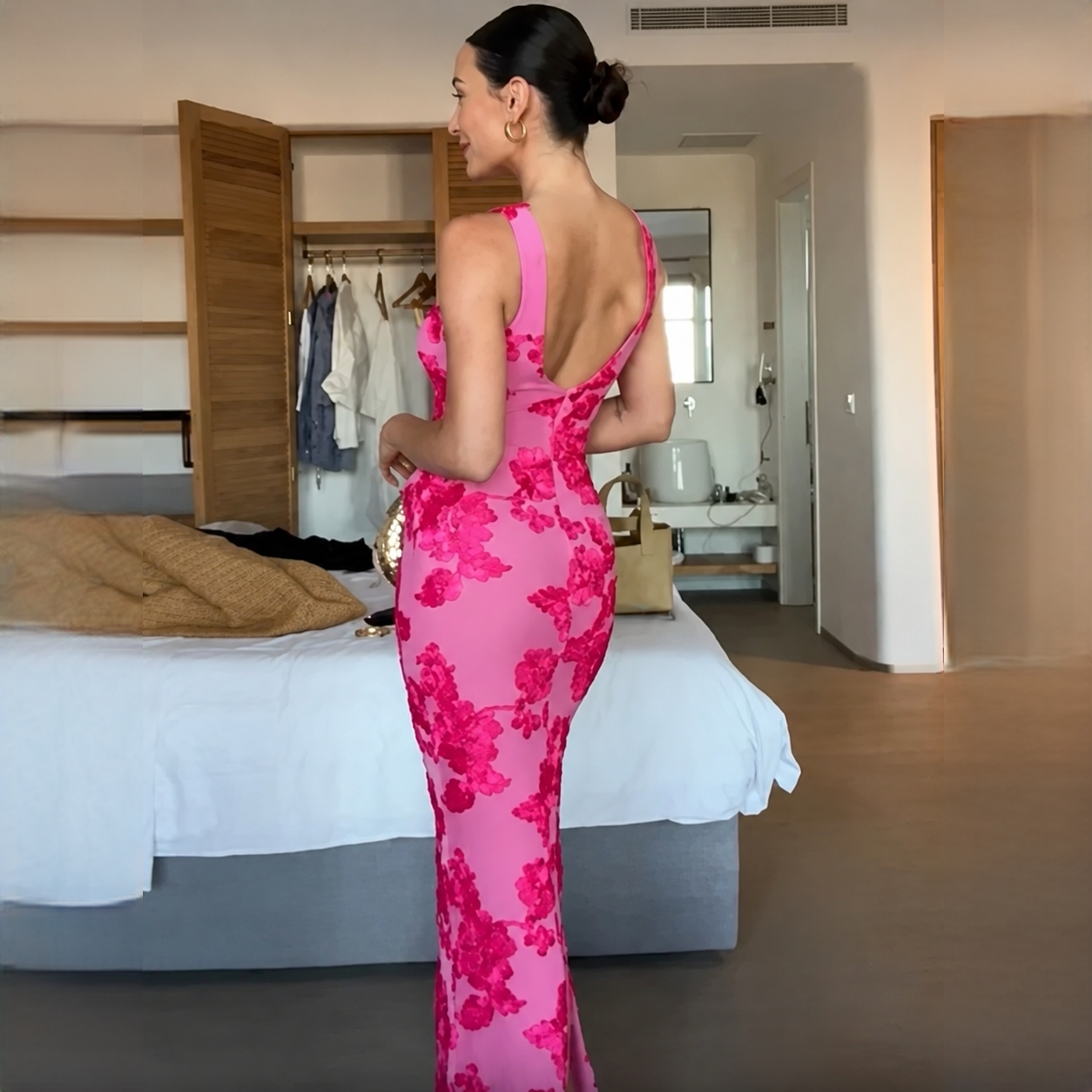 Genecia - Elegante Vestido Flowy Maxi