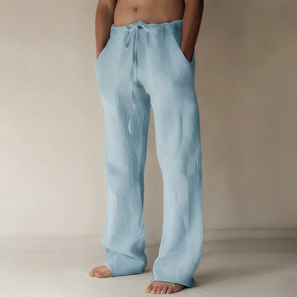 Arthur - Pantalones de pierna ancha para hombre
