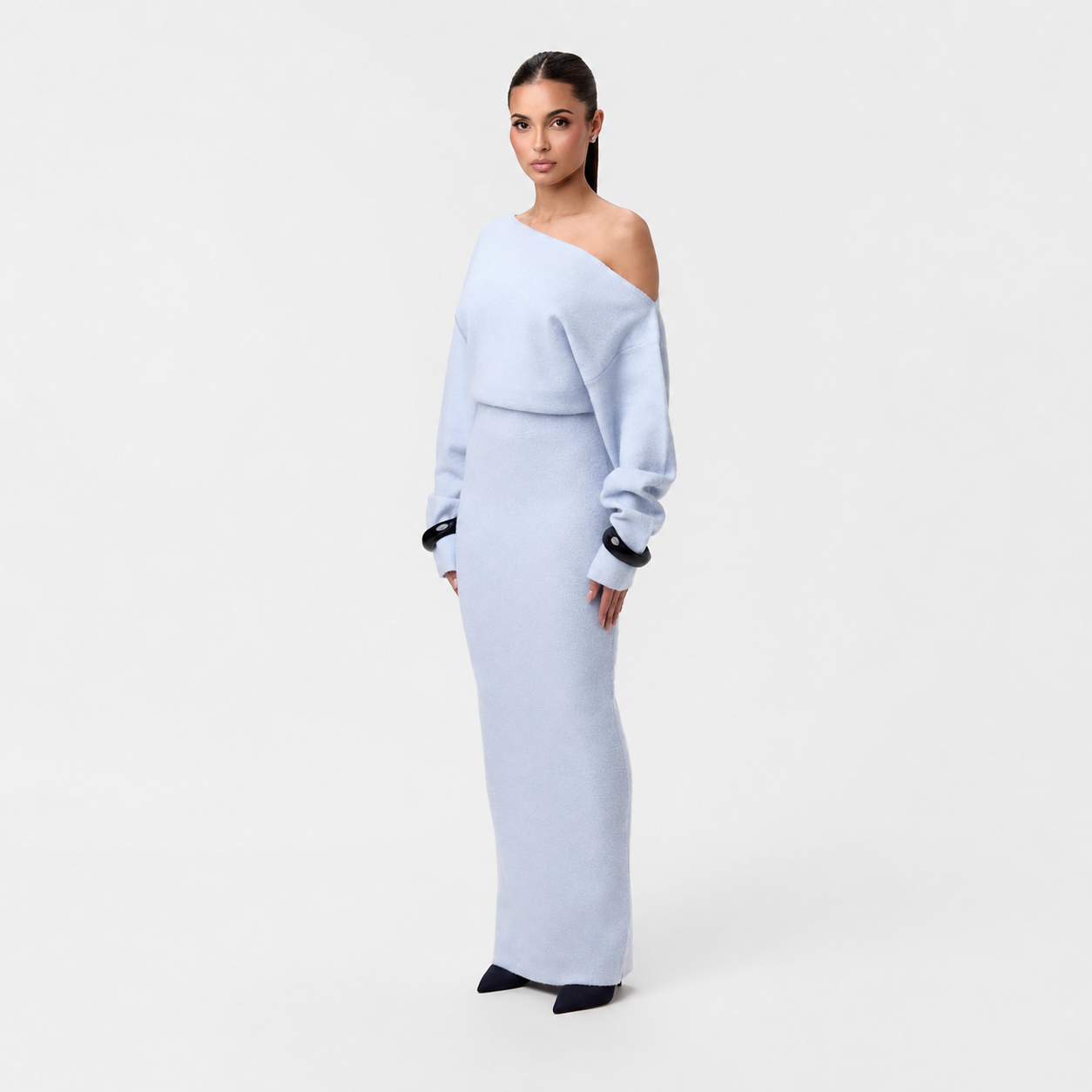 Tahlia - Vestido Maxi de Un Hombro Estiloso