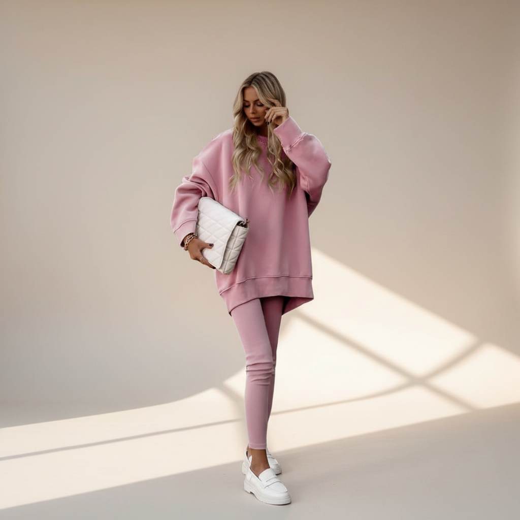 Jashanna - Conjunto de Pantalones de Manga Larga y Talla Grande