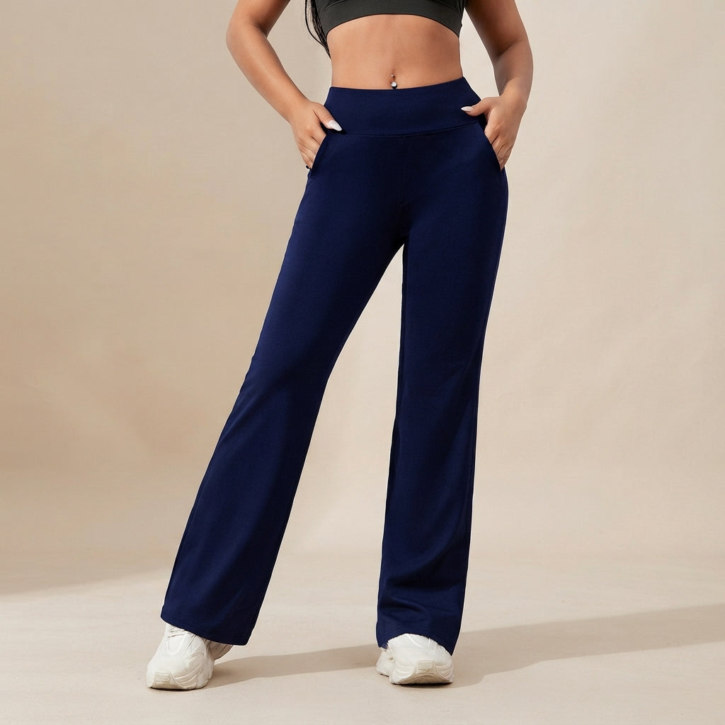 Llian - Pantalones Cómodos de Pierna Ancha