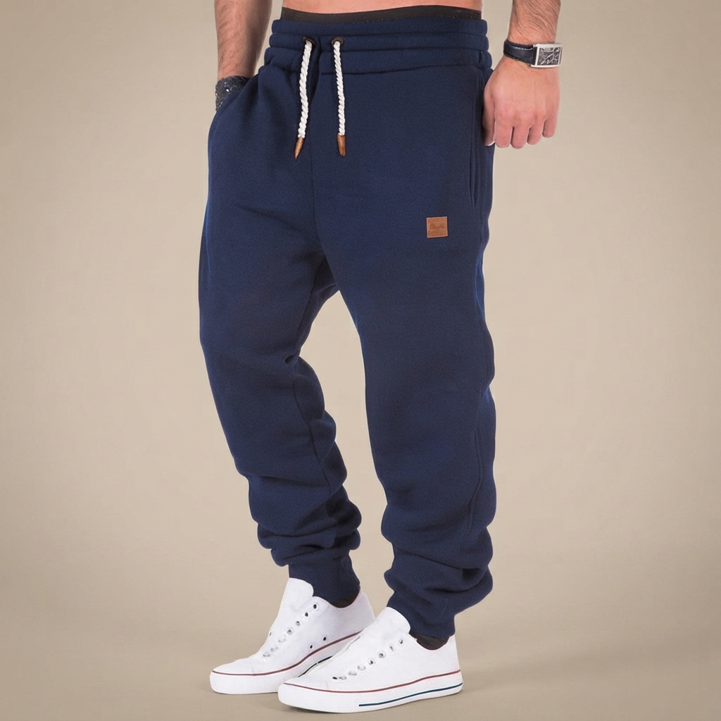 Devin - Pantalones con Cintura Elástica y Cordón