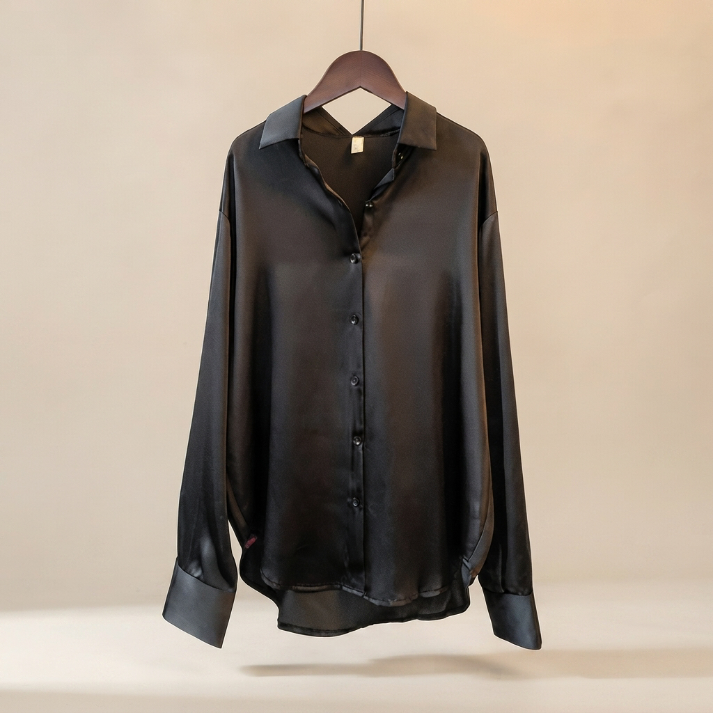Chazzy - Blusa Casual Brillante