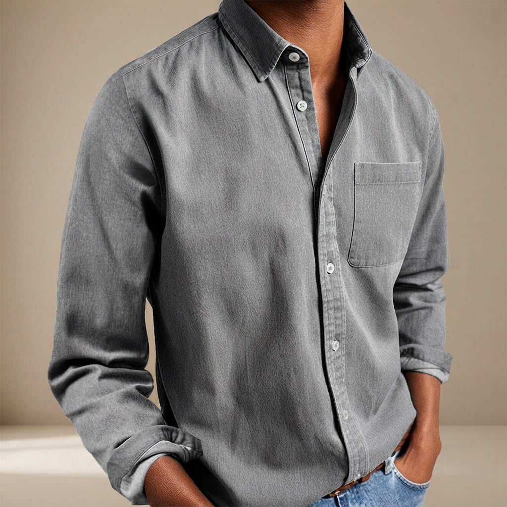 Wynford - Camisa Casual con Botones