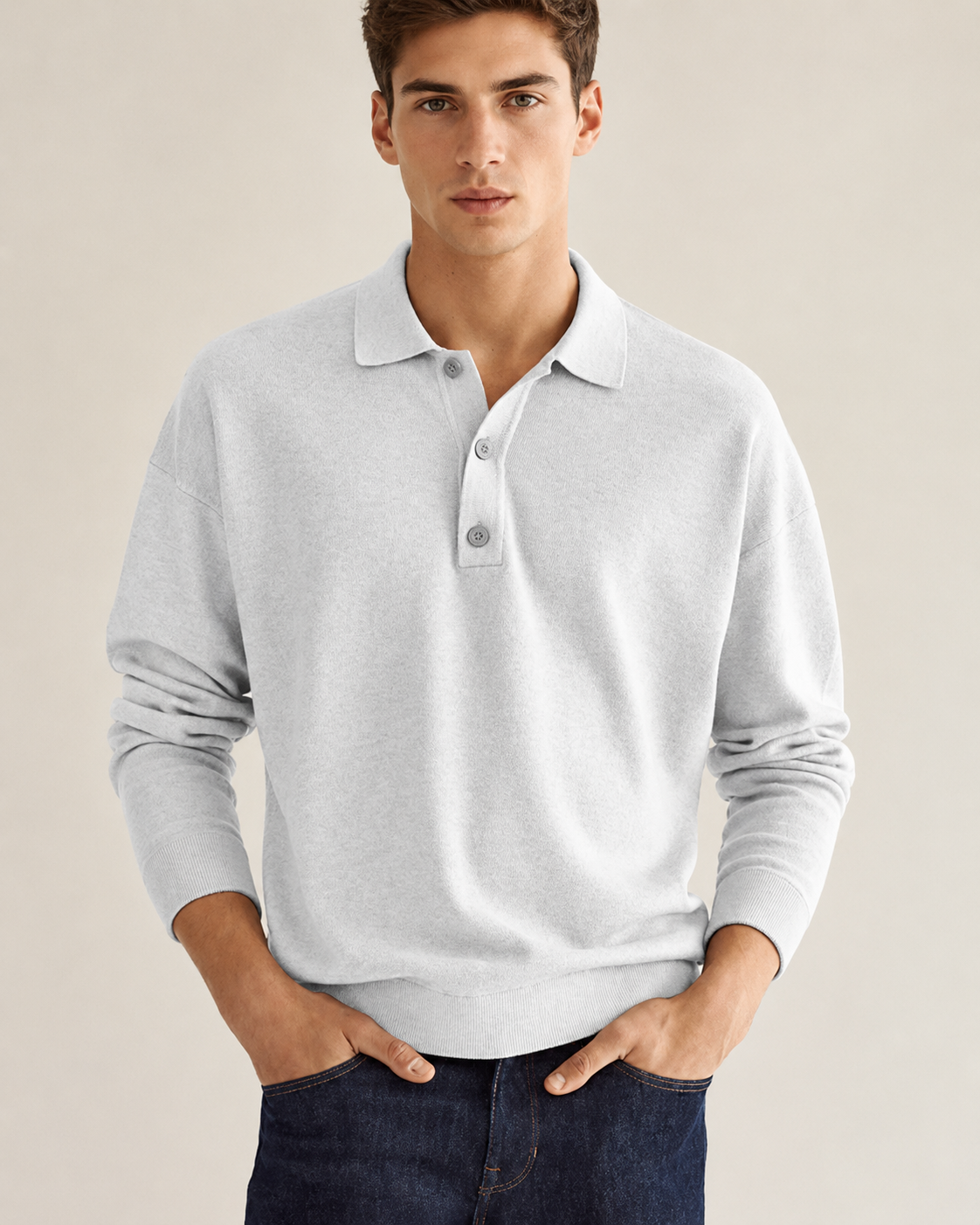 Norbert - Camisa Casual con Cuello