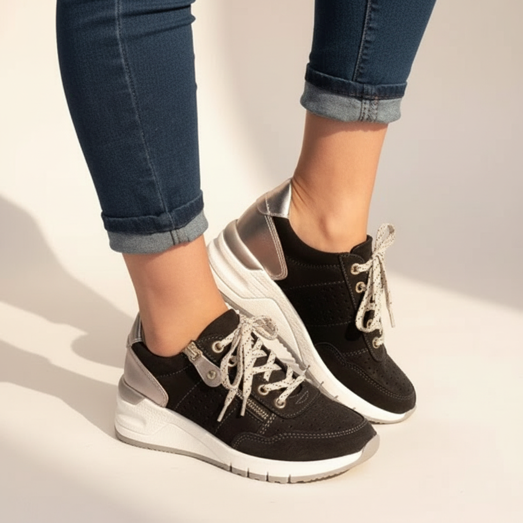 Nolwene - Zapatillas Casuales con Cordones