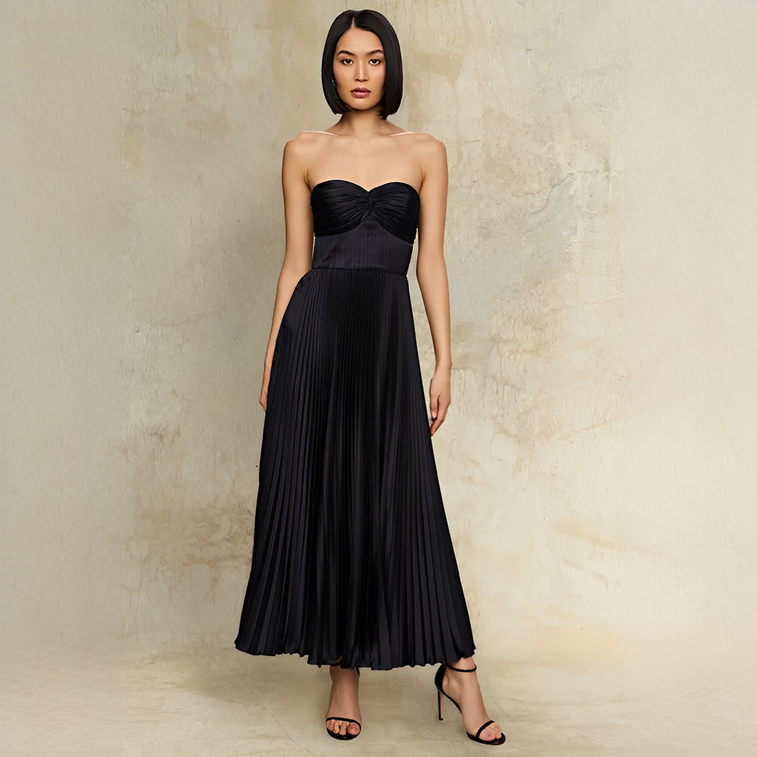 Alenya - Vestido Elegante de Top Tubo