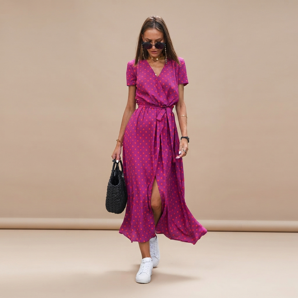Sophie - Vestido Midi Estiloso y Fluido