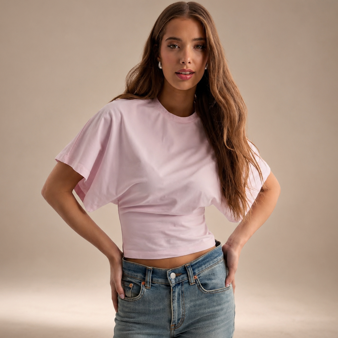 Gwenllian - Camiseta Cómoda de Corte Suelto