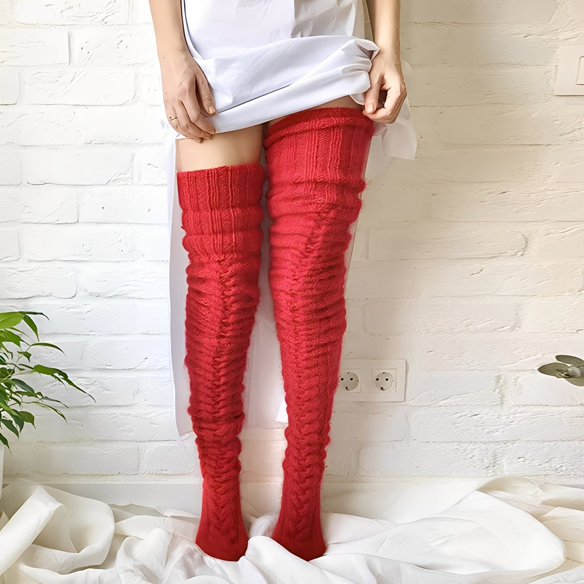 Hailee - Calcetines acogedores y cálidos
