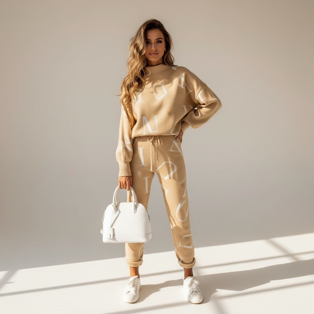 Avenie - Conjunto de Pantalones a la Moda