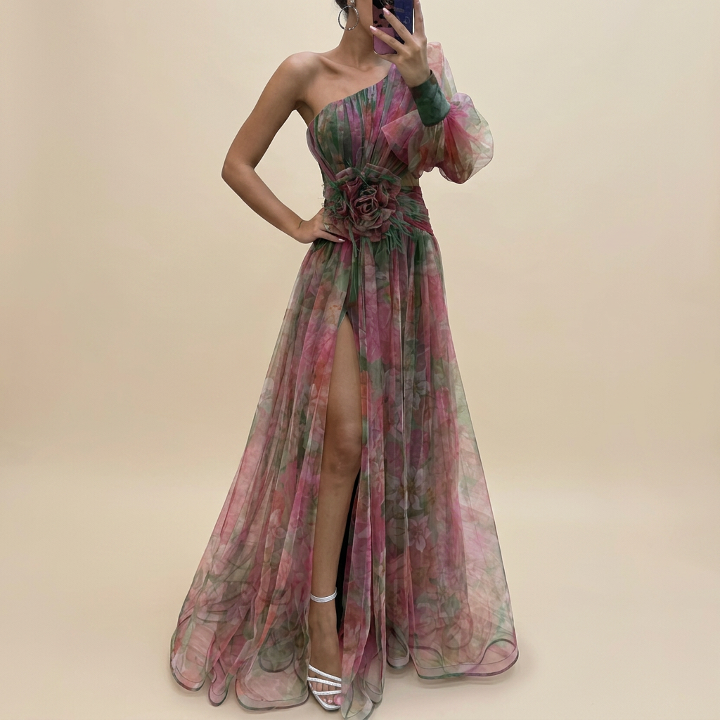 Dianna - Vestido Maxi de Tul Encantador