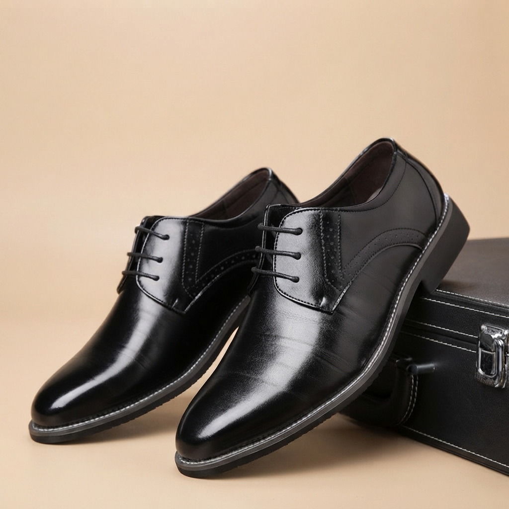 Tristan - Zapatos Formales Cómodos con Cordones