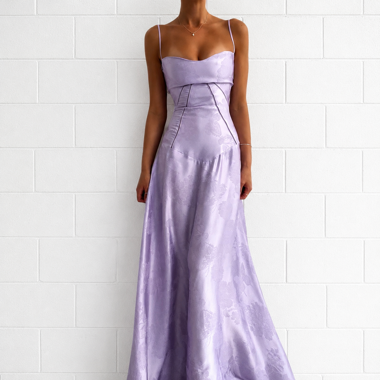 Sandra - Vestido Maxi Elegante de Corte Ajustado
