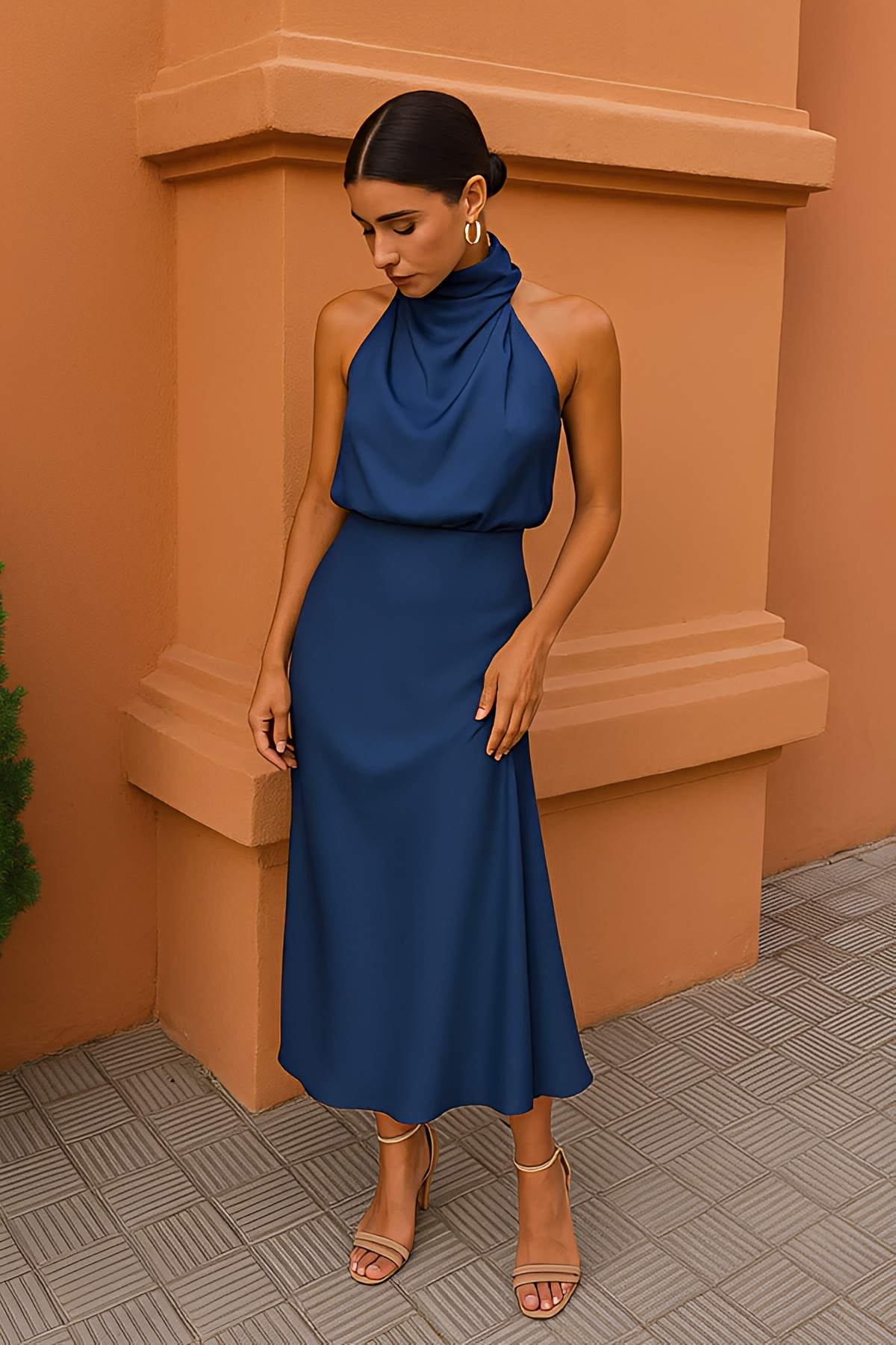 Selina - Vestido Elegante sin Mangas