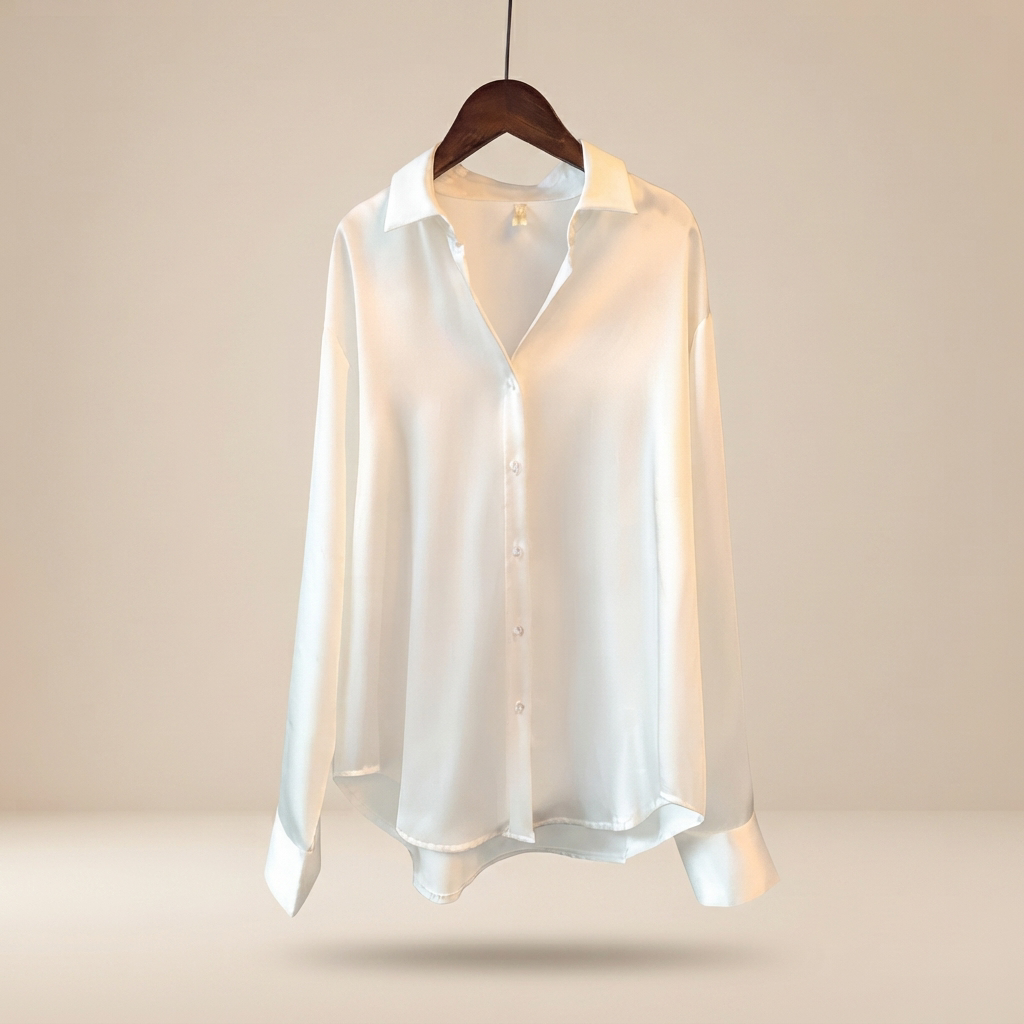 Chazzy - Blusa Casual Brillante