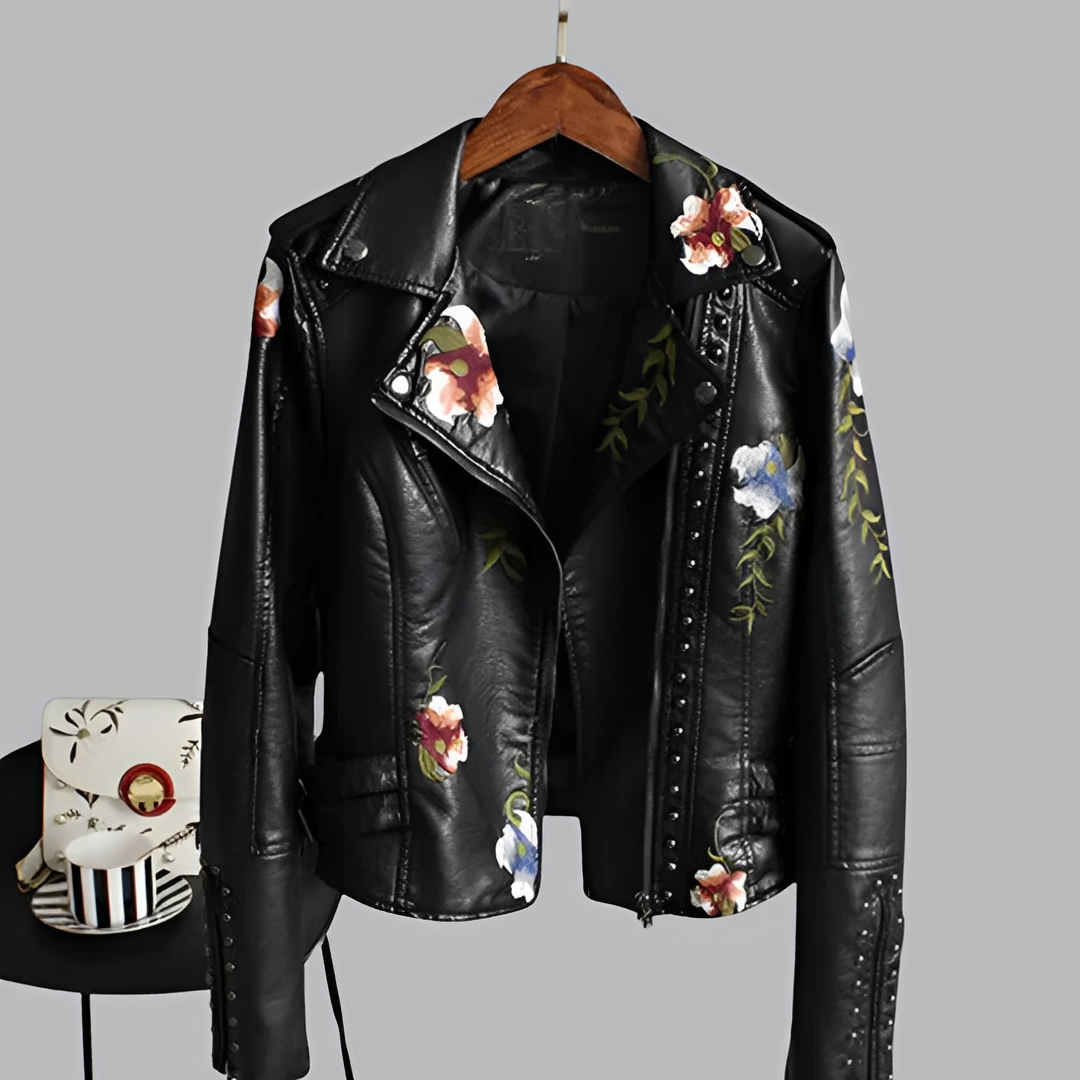 Zoey - Chaqueta Vintage Bordada