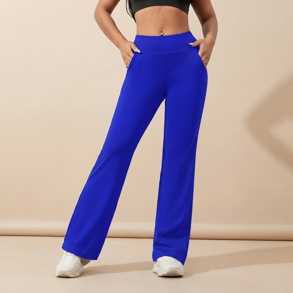 Llian - Pantalones Cómodos de Pierna Ancha