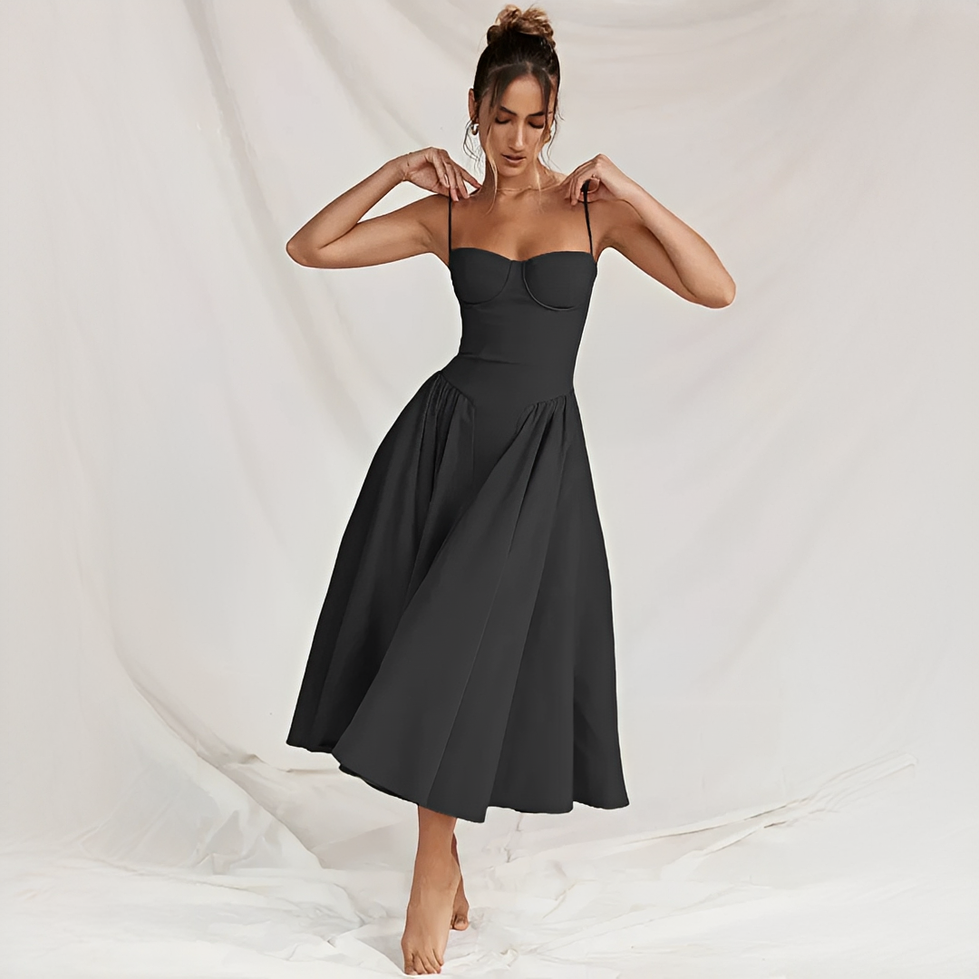 Michaela - Vestido Midi Elegante y Chic