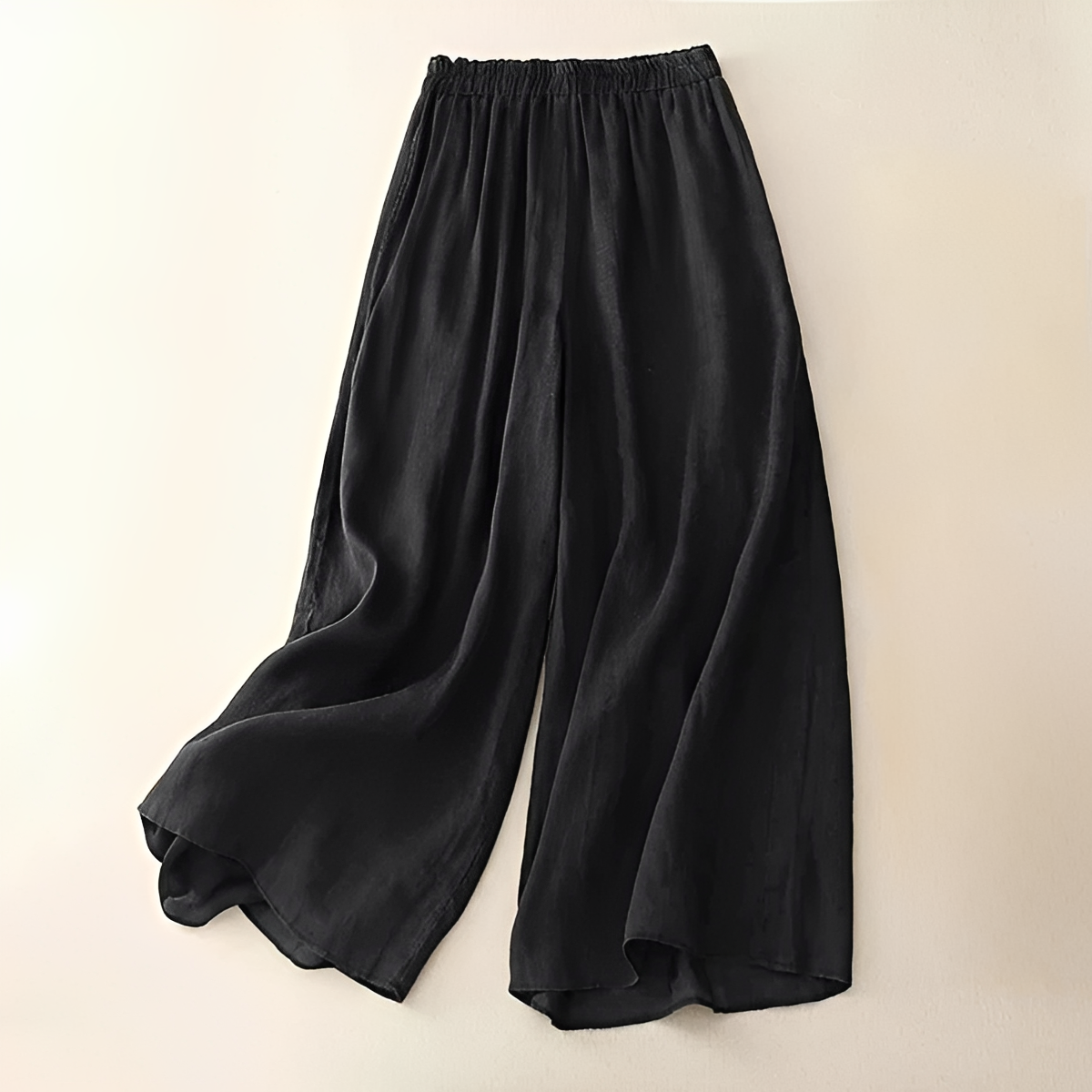 Zavina - Pantalones de Cintura Elástica y Ajuste Relajado